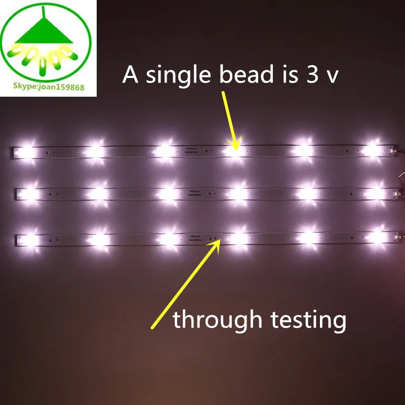 

60 шт./лот 100% Новинка Подсветка ЖК-телевизора для konka LED32F360C Φ 303AK320047 1 шт. = 610 мм (61 см) 6 светодиодов