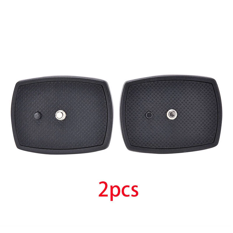 2 шт. Черный Quick Release Plate подставка на трех ножках монопод ременные клепления на голову и винт-адаптер с наружной резьбой Крепление для VCT-D680RM D580RM R640 Velbon PH-249Q полукруглой потайной головкой, CX-888