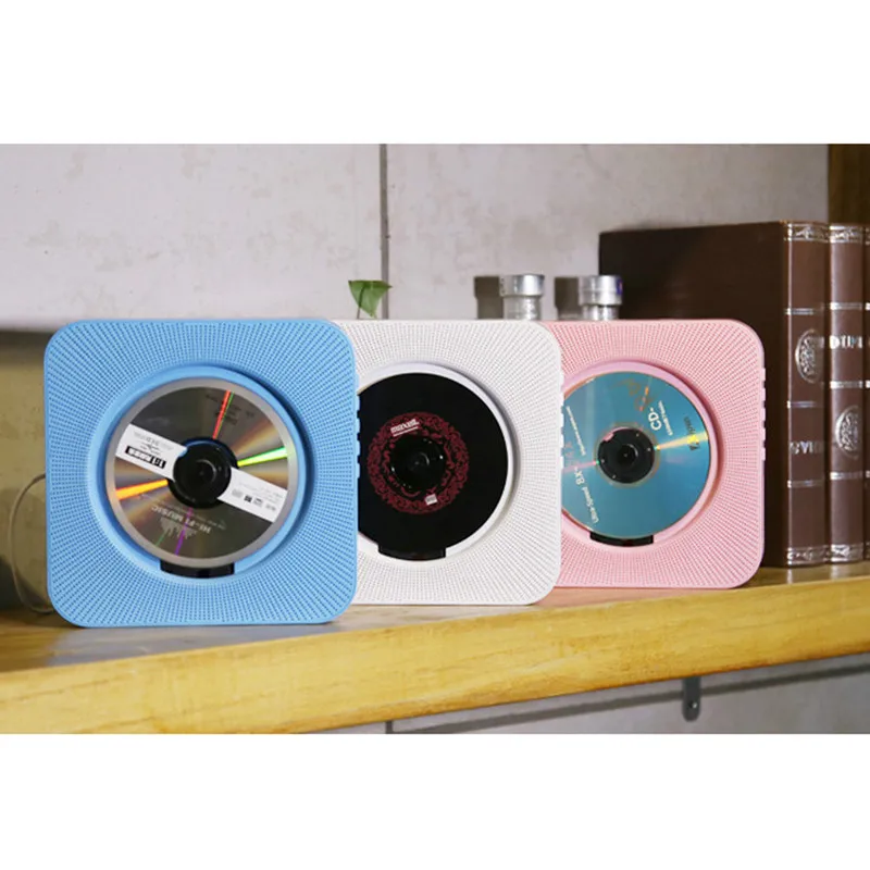 DOITOP CD плеер Bluetooth настенный пульт дистанционного управления HiFi Динамик USB привод