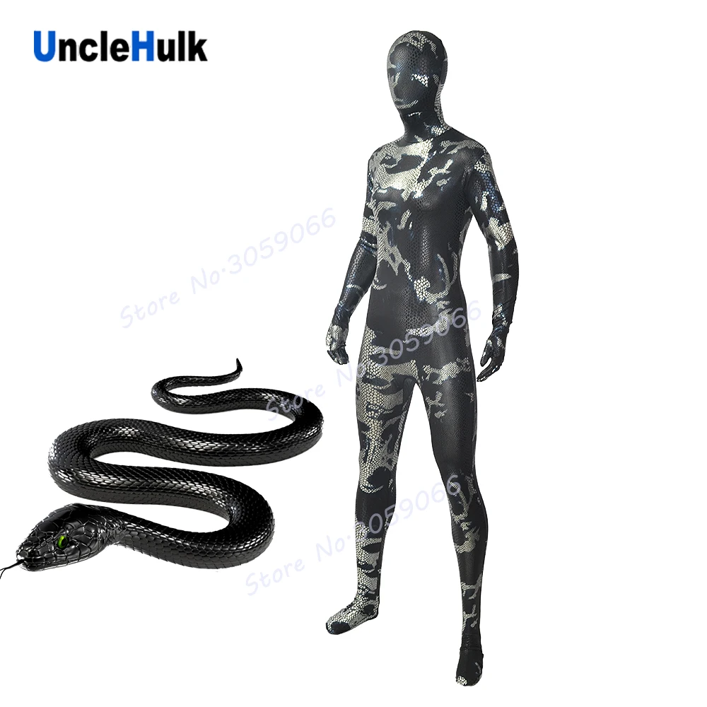 Змеиная кожа зентай спандекс костюм Косплей Костюм Хэллоуин | UncleHulk|cosplay costume|costume