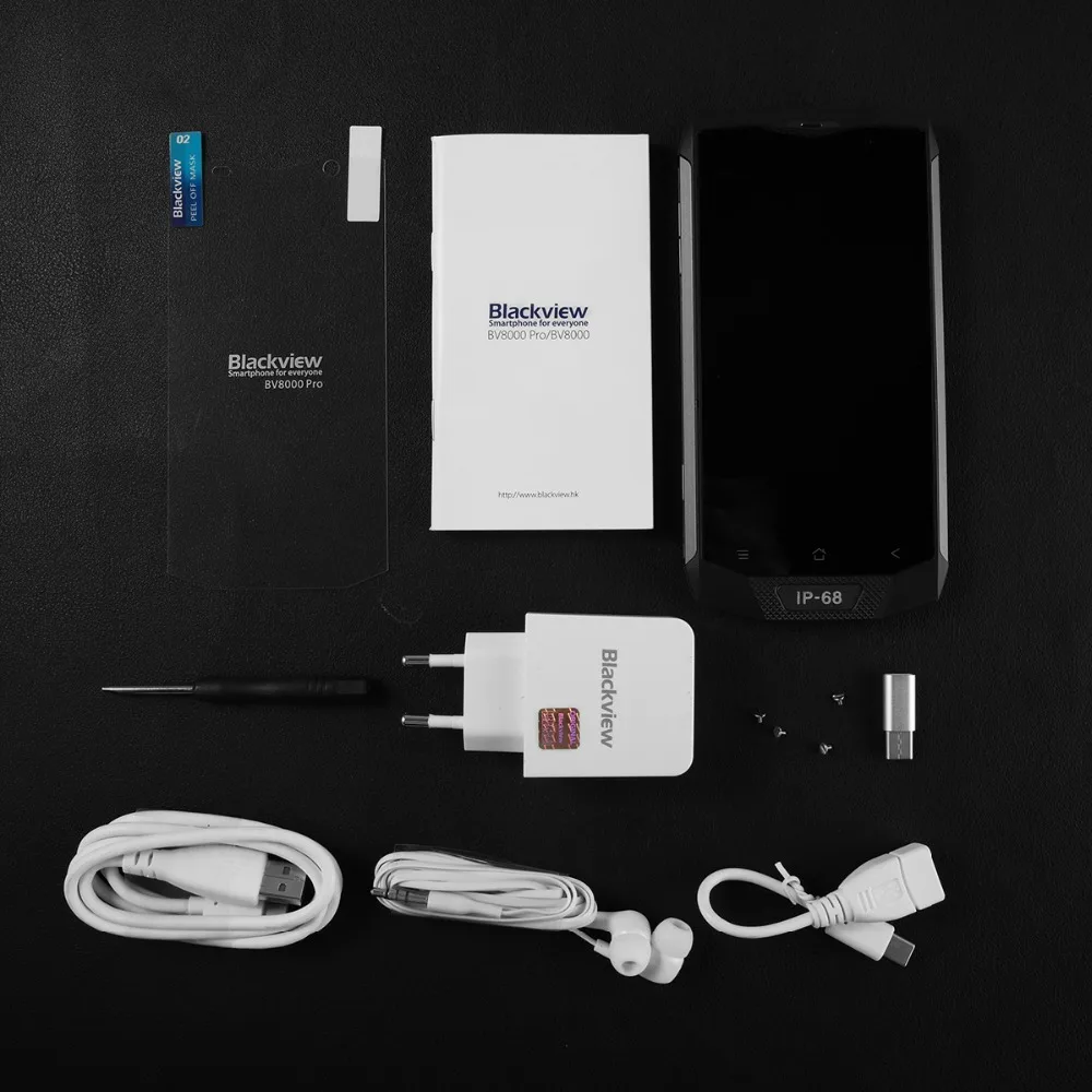 Blackview BV8000 Pro смартфон IP68 Водонепроницаемый MT6757 Octa Core 6 г Оперативная память 64G