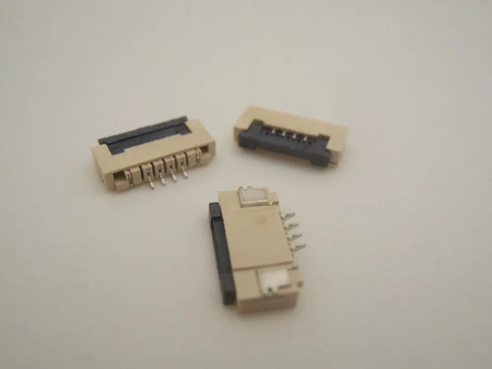 20 шт. FPC/FFC откидной разъем типа cable socket 4 pin 1 0 мм для интерфейса ЖК экрана