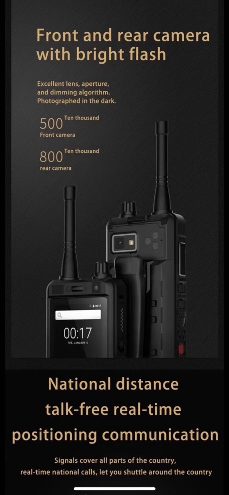 Аналоговая+ WCDMA GSM сеть портативная рация SIM карта wifi bluetooth портативная рация с сенсорным экраном
