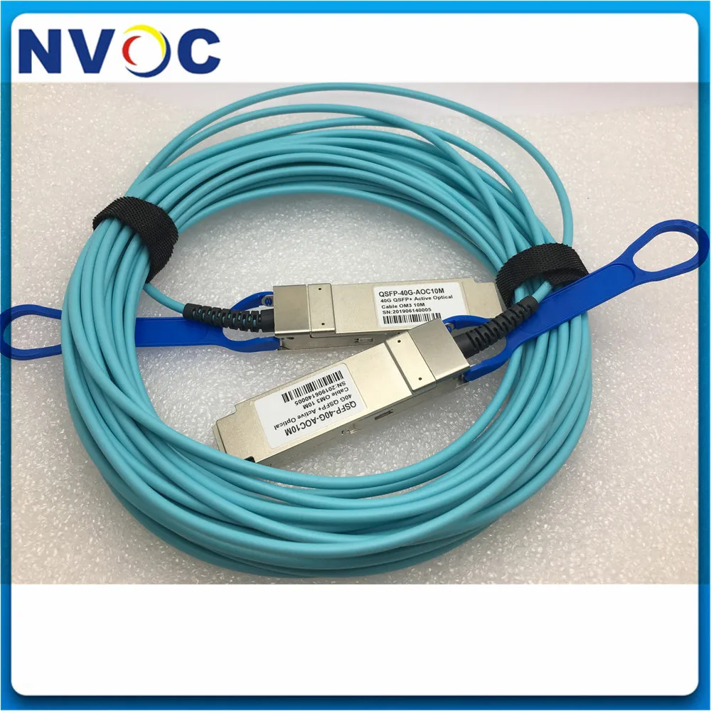50M (164ft) 40gbps QSFP + Активный оптический кабель совместимый 40G AOC (50 метровый до +)|Детали