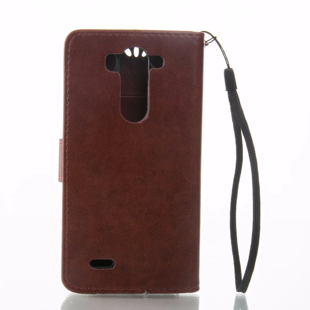 Бабочка чехол для LG G3s G 3 S D722 D724 D722K D725 флип телефон кожаный G3 Beat Vigor F470 F470K D 722 724 |