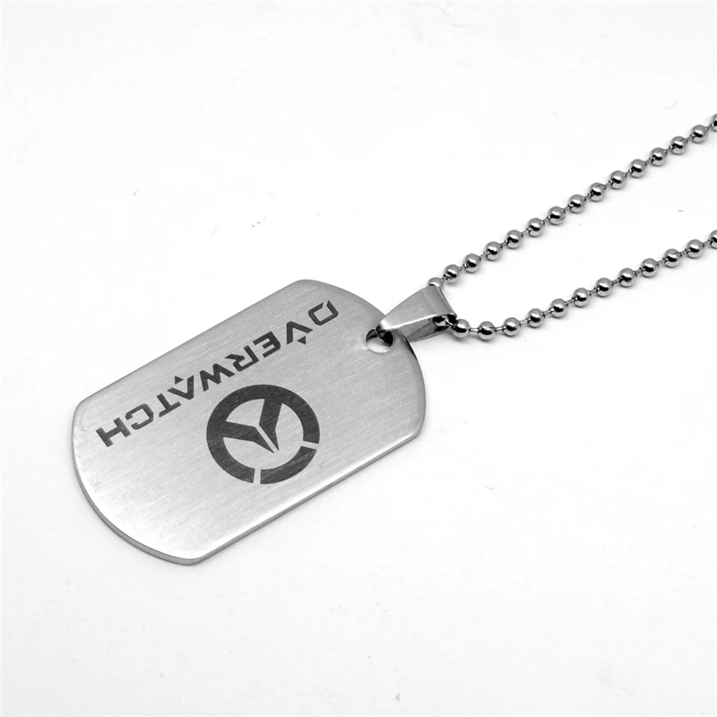 RONGQING 5 шт./лот из нержавеющей стали 316l игровые Overwatch оптовая продажа кулон