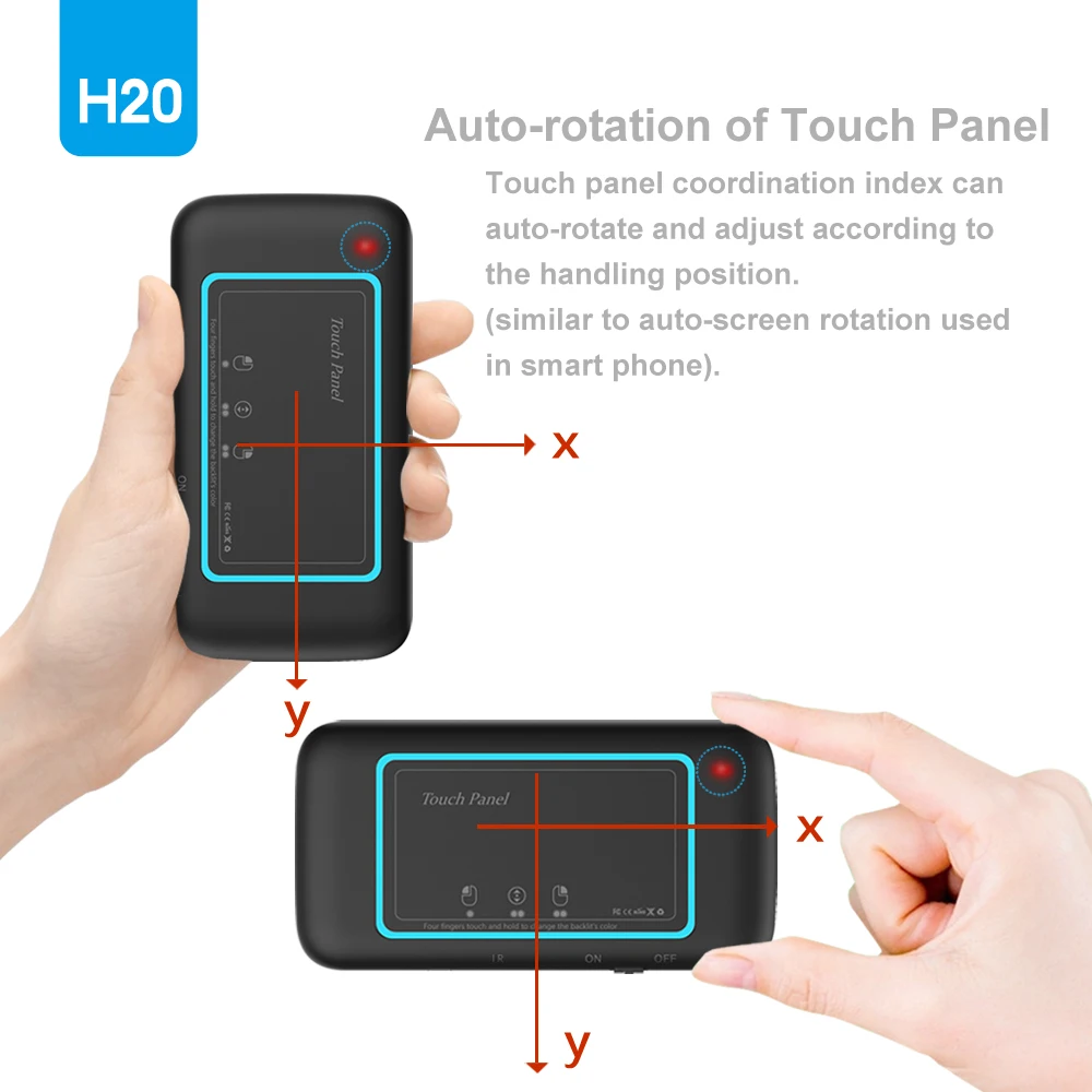 - H20       2, 4G USB      Air mouse