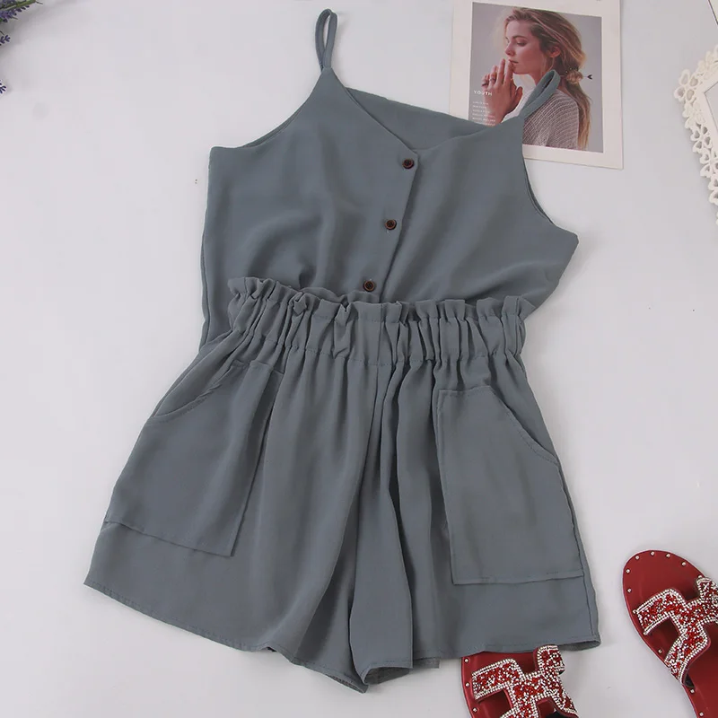 Fitaylor Летние шифоновые комплекты из двух предметов повседневный однобортный Топ