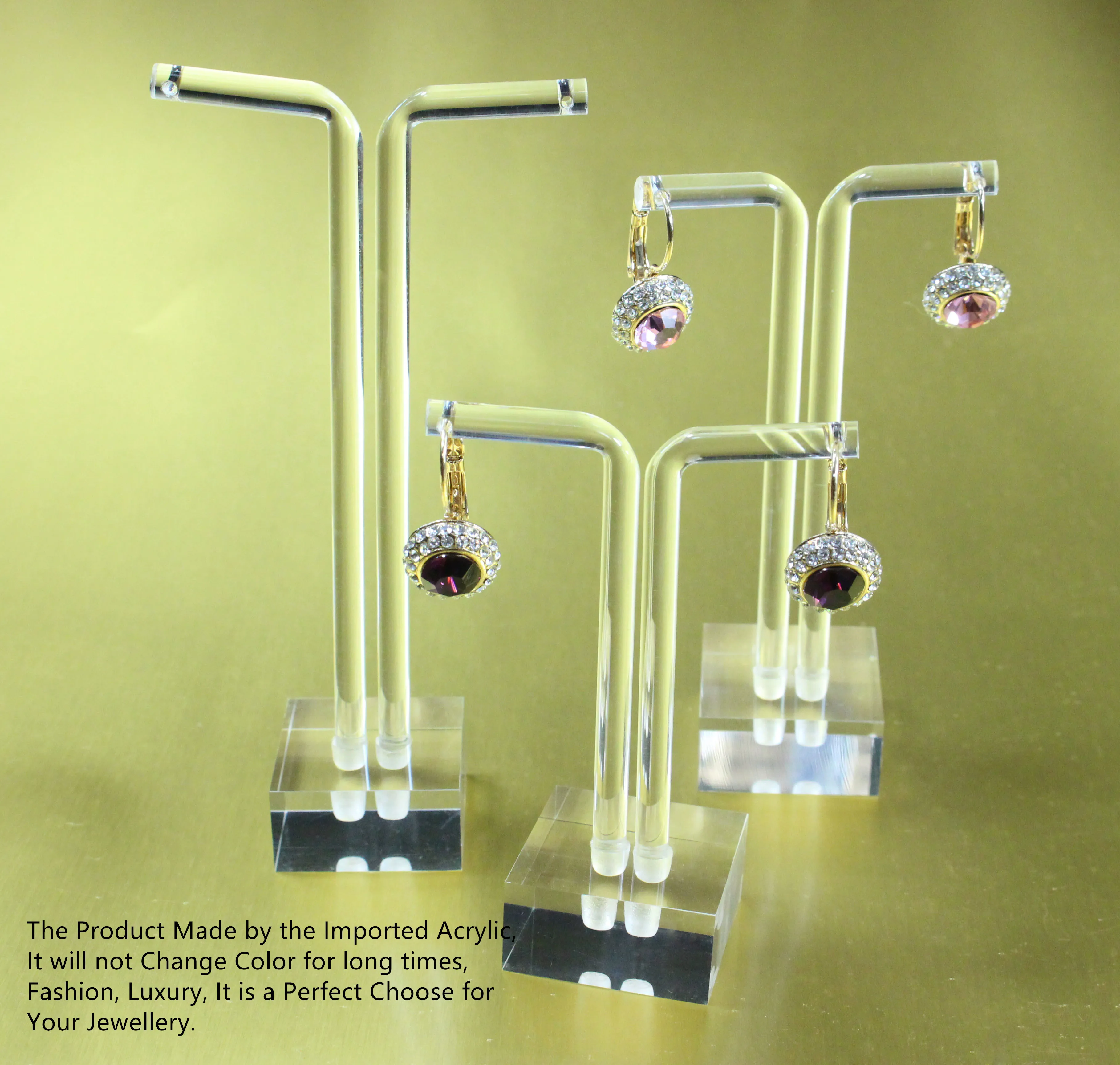 3 шт./набор акриловые подставки для сережек|earrings rack|earring display standearring |