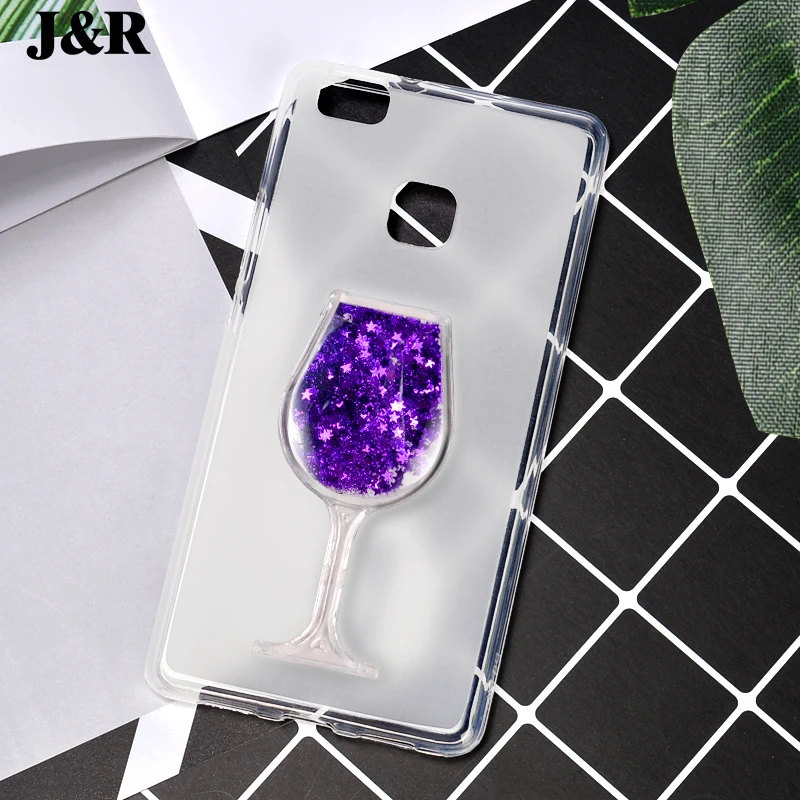 Case For Huawei P9 Lite Liquid Quicksand Cover P 9/G9 P8 P10 Max 2017 P10Plus Glitter Star Transparent TPU Cases |