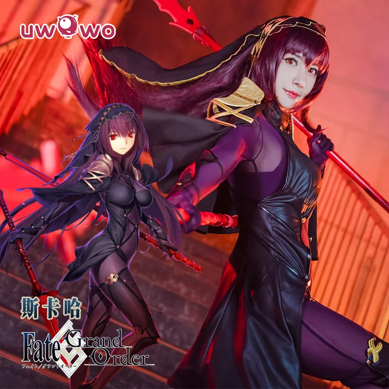 PRE SALE UWOWO Scathach маскарадный костюм Fate Grand Order BBA Uwowo карнавальный для женщин на