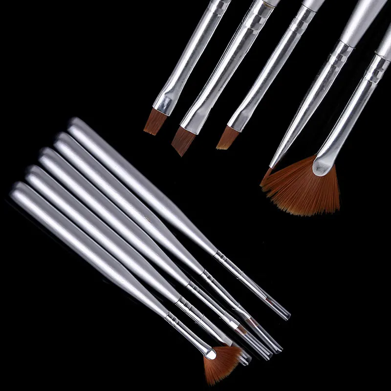 5 шт. кисти для маникюра нанесения гель лака|tools painting|nail dotsnail tools |