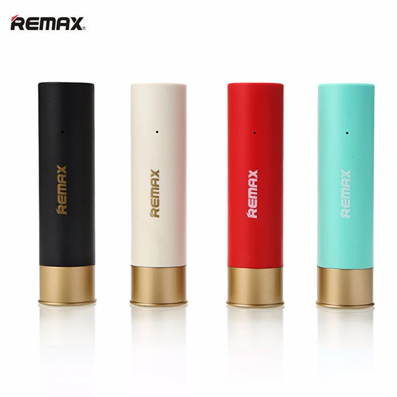 Remax Power Bank 2500 мАч Bullet shell Powerbank bateria externa запасное зарядное устройство для iphone 6 7 7plus 8