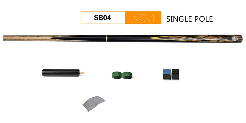 Jianying Billiard Club Small Head black 8 British snooker Billiard Cue Set Octave Single Hand Club Pool Cue Biljard Accessoires