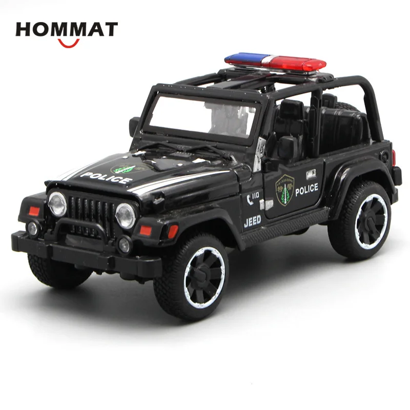 Модель HOMMAT 1:32 Джип внедорожник военная сила армейский автомобиль литый под