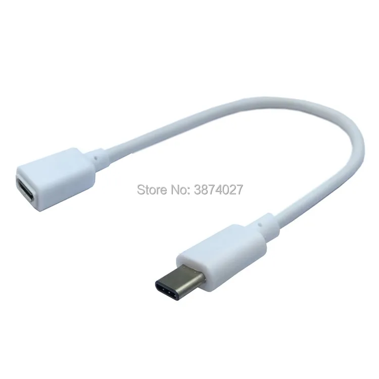Переходник с USB 3 1 типа C папа на Micro мама 20 см | Электроника
