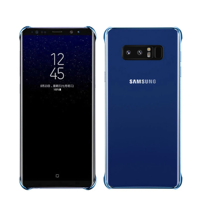 100% Оригинальный чехол для телефона Samsung Galaxy Note8 N9500 Note 8 N950F SM прозрачный мягкий