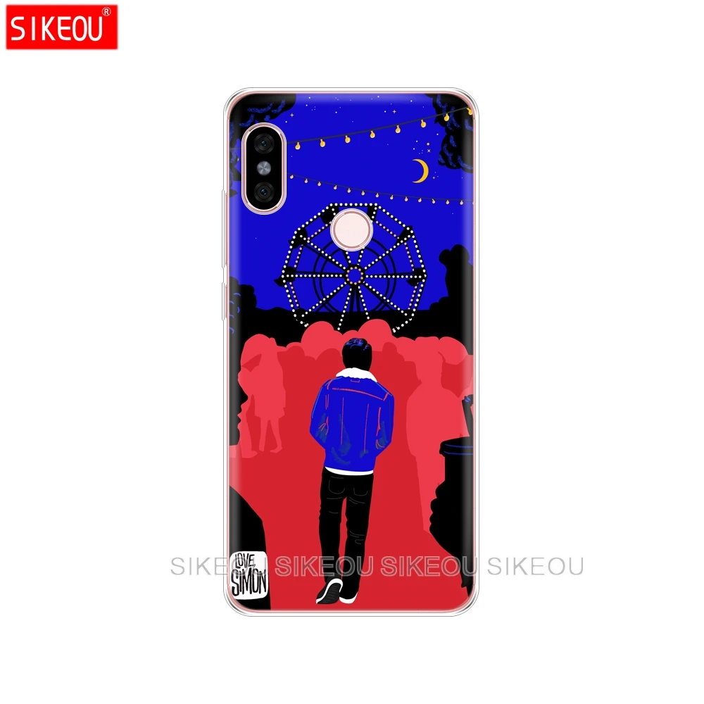 Silicone Cover phone Case for Xiaomi redmi 5 4 1 1s 2 3 3s pro PLUS note 4X 4A 5A Love Simon |