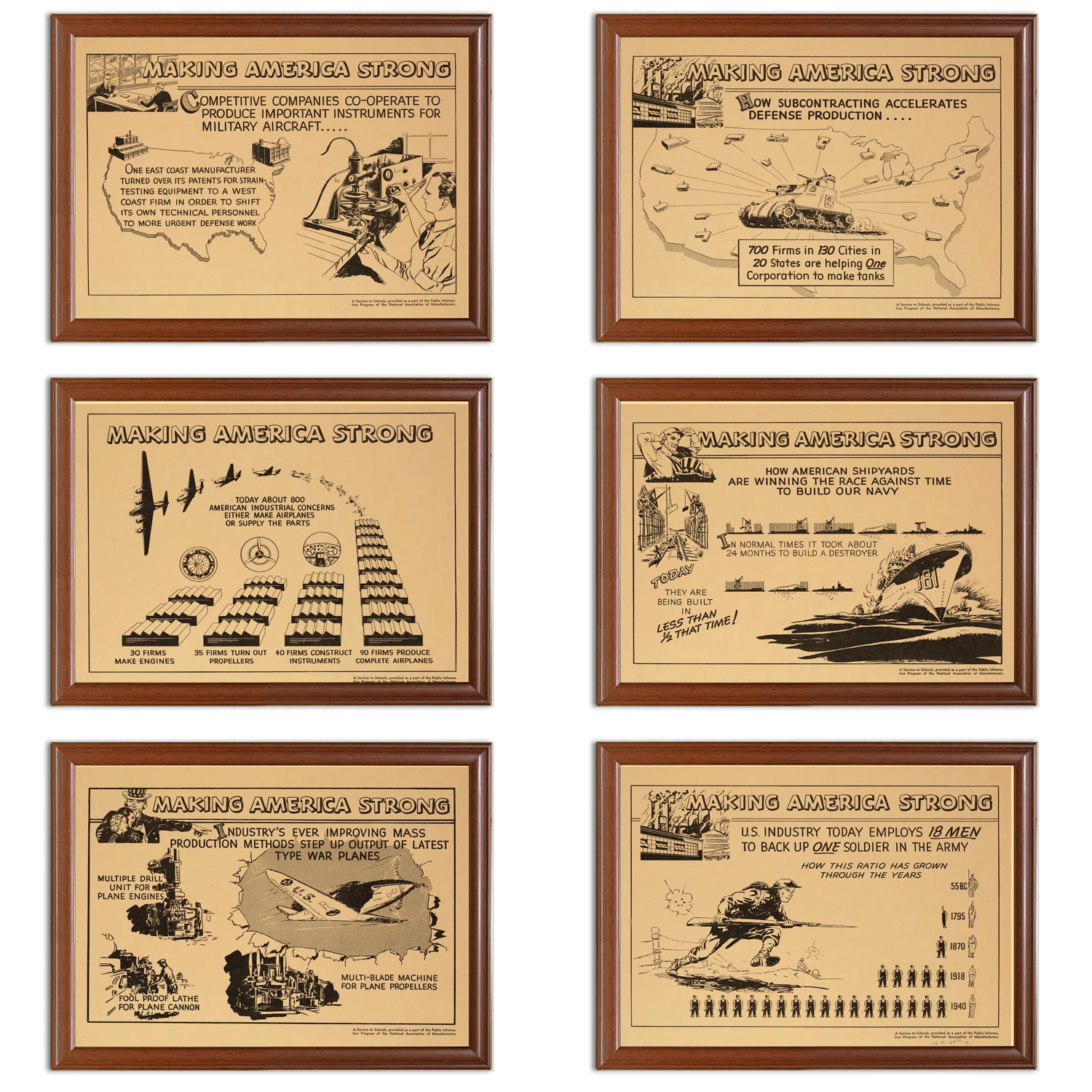 Винтажный Американский выпуск 2 мировой войны пропагандистский постер