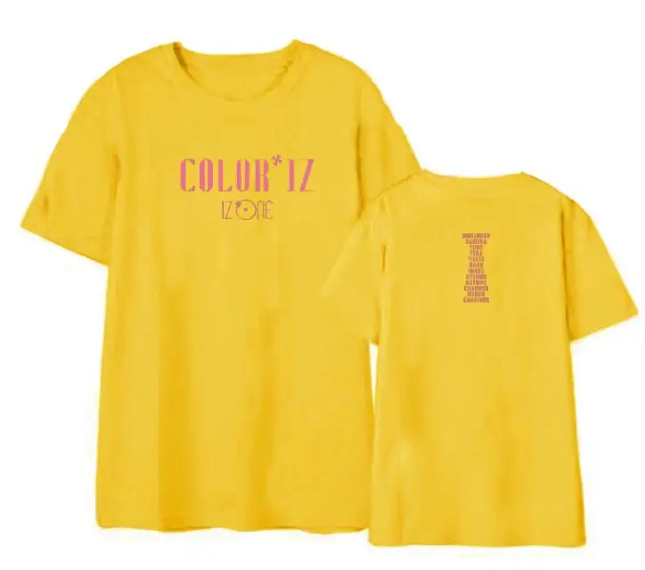 Футболка Izone debute album colorz футболка унисекс с круглым вырезом и коротким рукавом 9