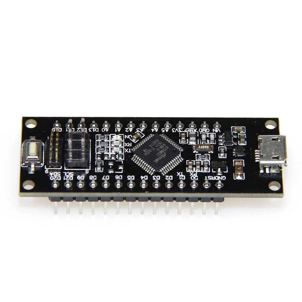SAMD21 M0 Mini. 32 битный сердечник ARM Cortex M0. Штифты распаиваются. Совместимость с Arduino Zero