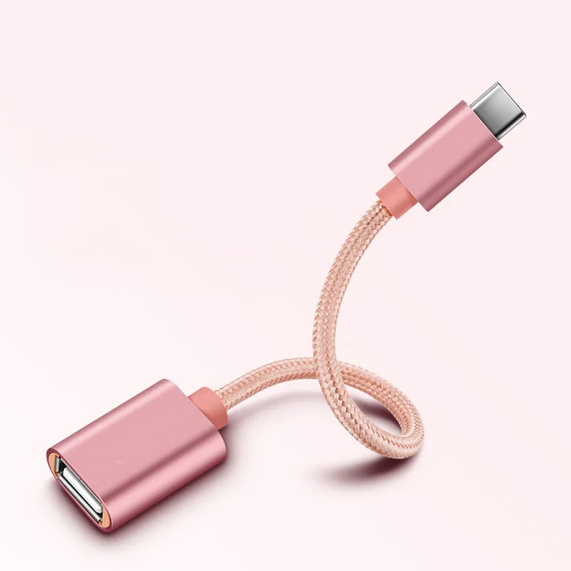 Переходник с USB 3 1 типа папа на OTG мама для Android LeTV Huawei Oppo Vivo Tablet PC Samsung