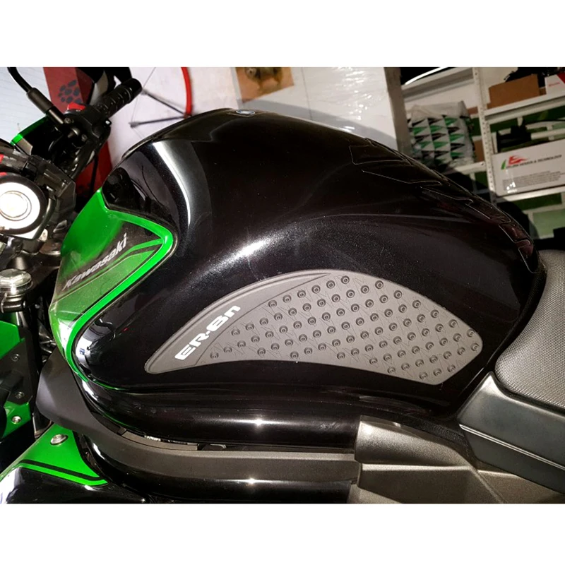 Наклейка противоскользящая на бензобак для мотоцикла Kawasaki ER6N ER 6N 2006 2007 2012 2013 2014