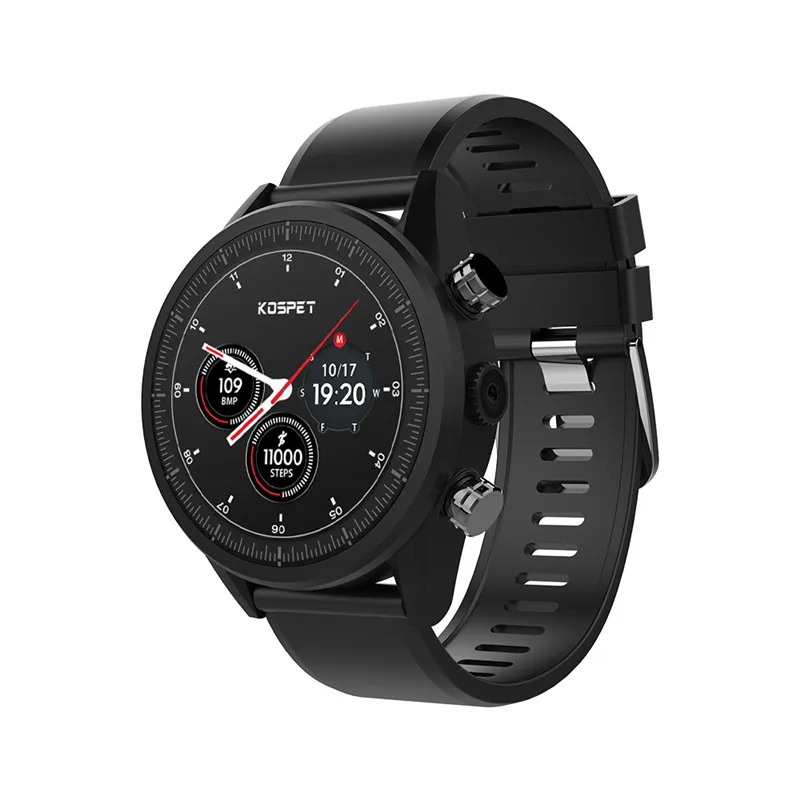 GOLDENSPIKE 3 ГБ ОЗУ 32 Гб ПЗУ Dual 1 39 "AMOLED 4G умные часы с Wi Fi/gps/ГЛОНАСС 8.0MP IP67