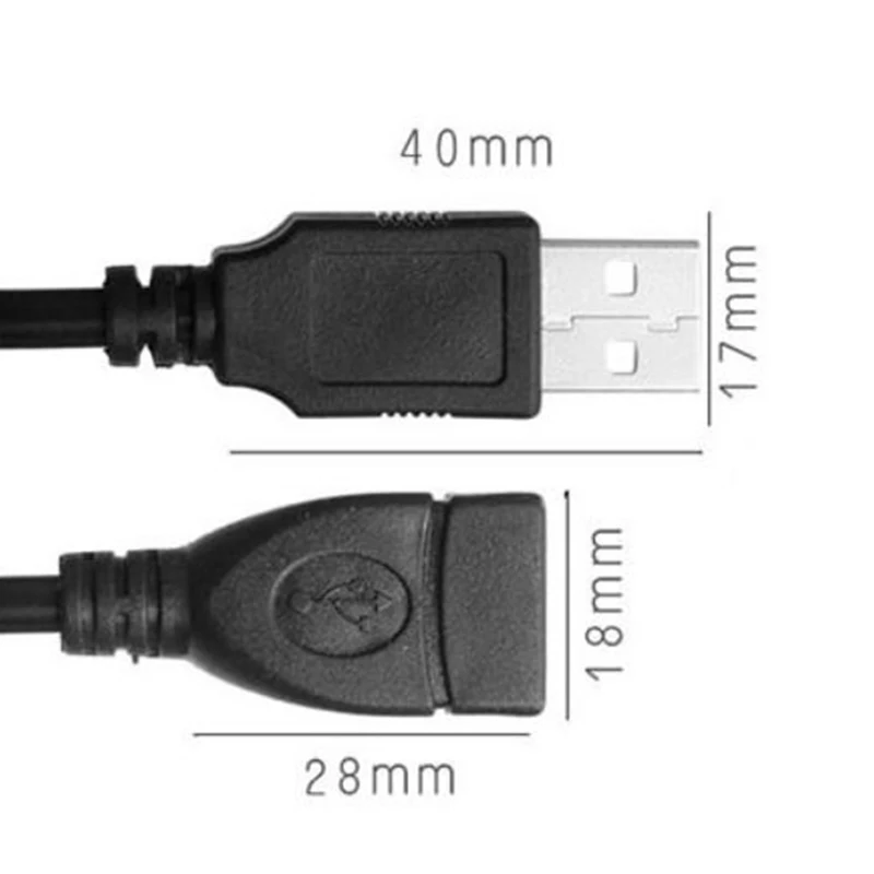 USB 2 0 Мужской и Женский кабель 3 м удлинитель провода Супер Скоростной для