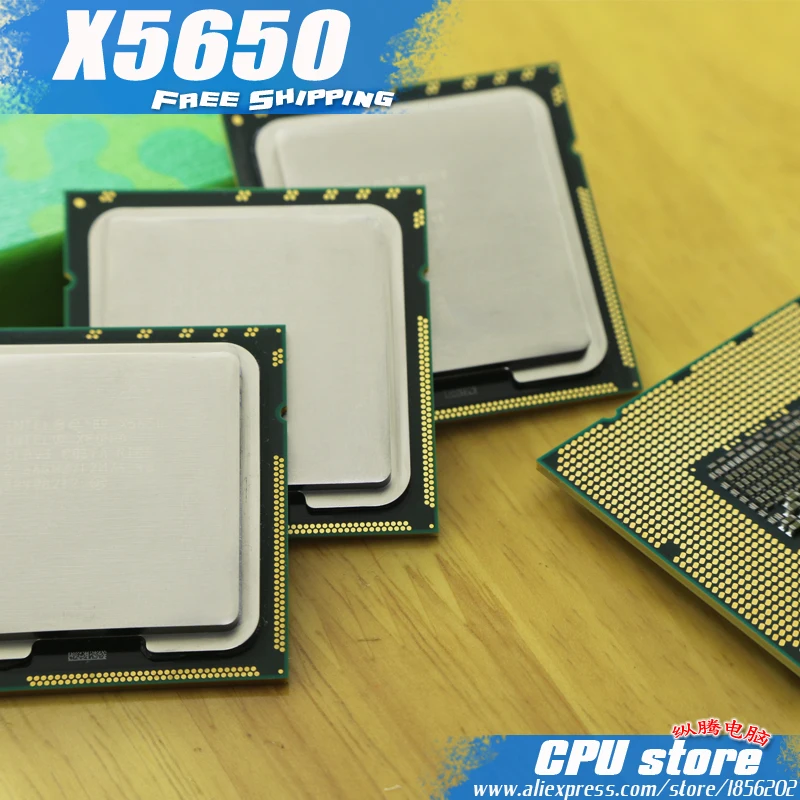 Центральный процессор Intel Xeon X5650 2 66 ГГц LGA1366 12 Мб кэш памяти L3 шесть ядер серверный