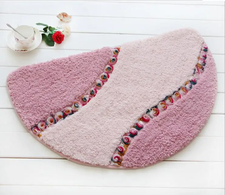 Pink Современный напольный ковер гостиная спальня ковровая зона коврик нескользящий пол коврик для ванной коврик кухонный коврик Домашний декор - Цвет: Pink
