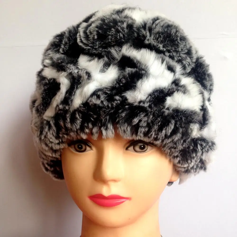 2017 специальное предложение для взрослых натуральный мех Рекс помпоны снежная