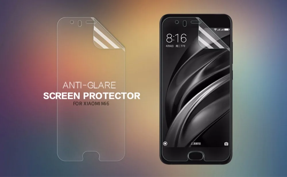 Nillkin Высокая прозрачность/матовая защита для экрана xiaomi mi 6+ задняя пленка для xiaomi 6 mi 6 m6 задний Чехол Защитная пленка