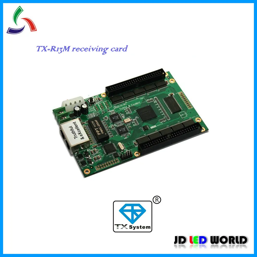 TX-R13S Jucheng правдивый и отличный полноцветный светодиодный экран приемник |