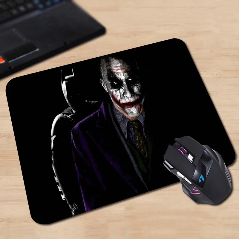 Коврик для мыши с изображением Джокера и Бэтмена на заказ компьютерные игровые