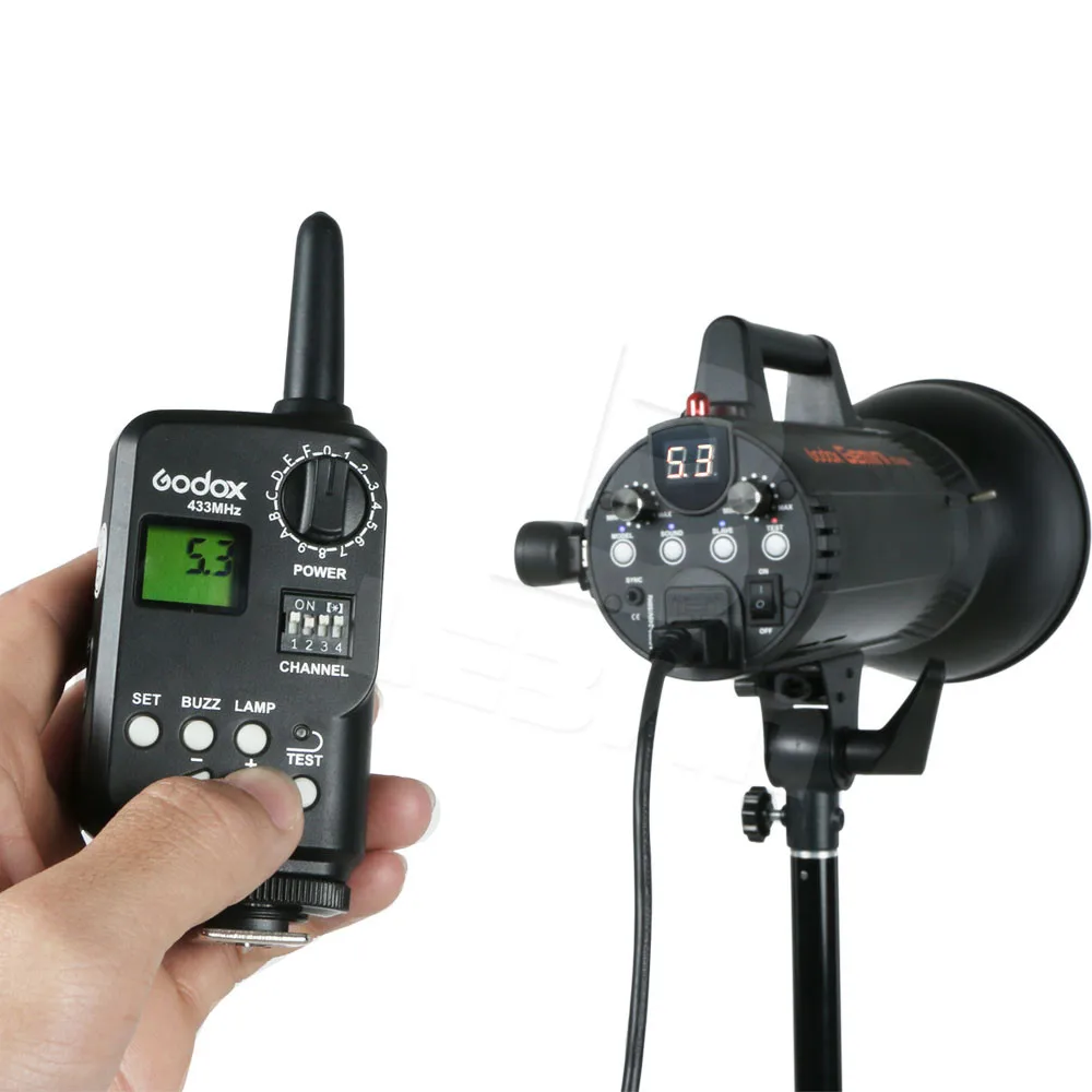 Беспроводной контроллер питания Godox FT-16 триггер для стробоскопической вспышки