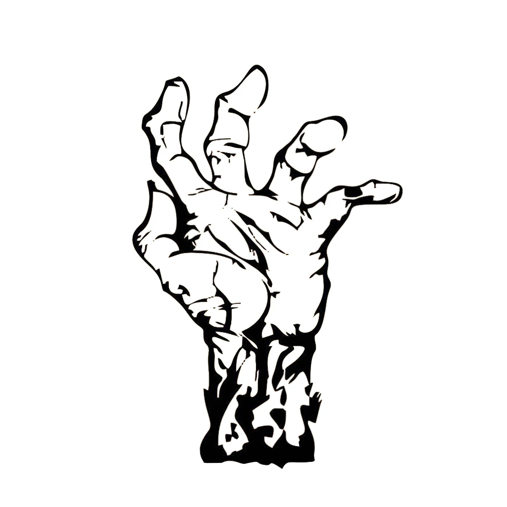 Наклейка в виде зомби смешные Ходячие мертвецы мясо Виниловая наклейка на