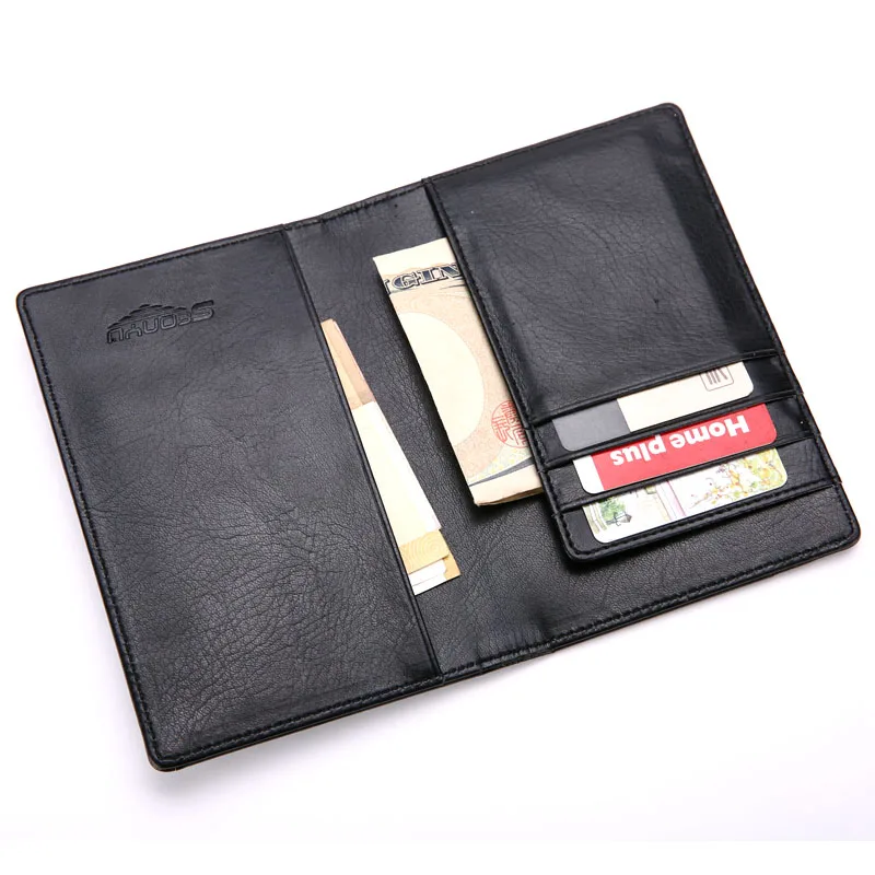 Мужской кожаный чехол для паспорта два цвета|credit card holder|card holder walletcredit wallet |