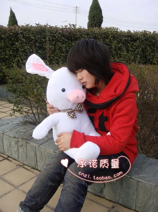 Кукла Плюшевая в Корейском стиле You are Beautiful Rabbit pig 55 см|plush toys|gifts for childrenpig doll |