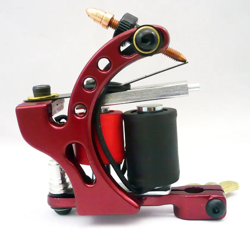 10 шт./лот Pro чугунного литья татуировки Обертывания Катушки нержавеющая сталь