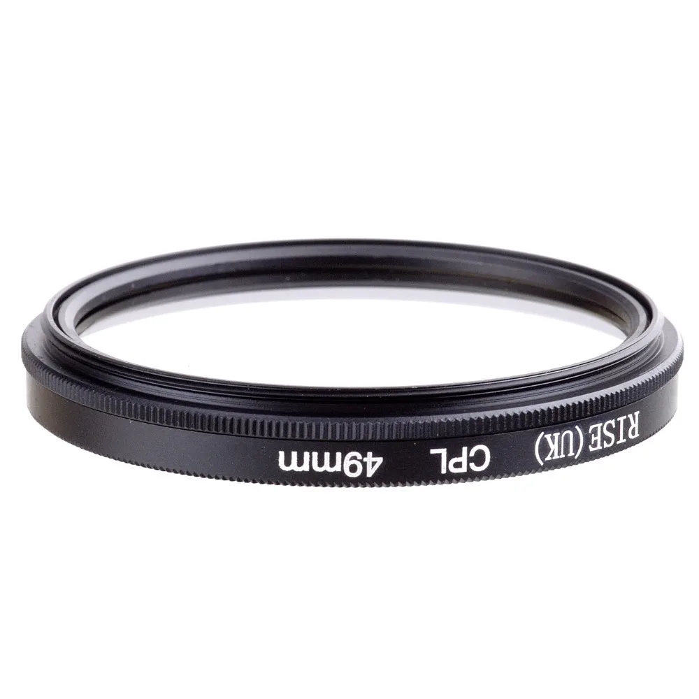 RISE (UK) 49 мм круговой поляризационный фильтр CPL C PL объектив для камеры Canon NIKON Sony