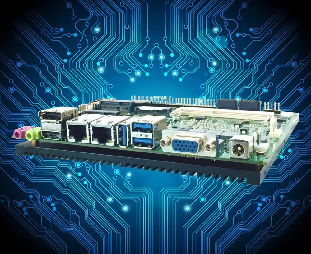 

Безвентиляторный однобортный компьютер 3,5 дюйма 4G RAM