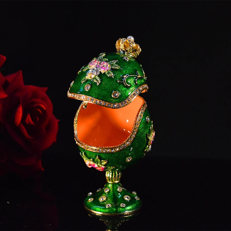 QIFU Новое поступление синий qifu faberge яйцо ремесло