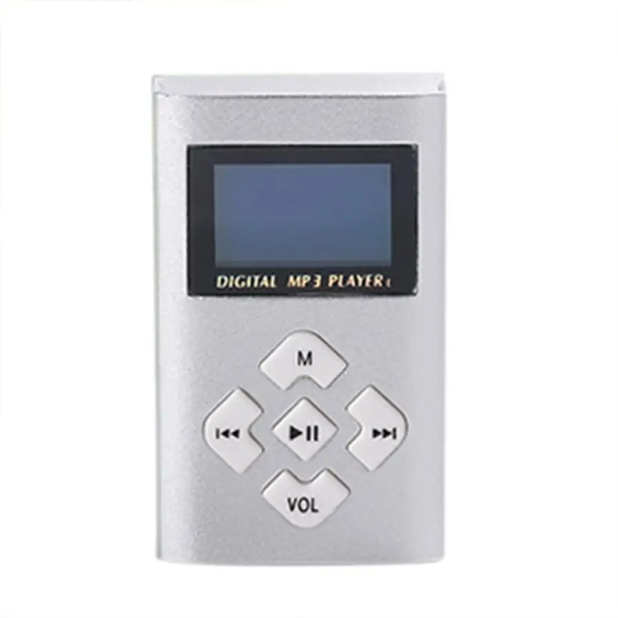 Мини mp3-плеер Overmal Slick со стильным дизайном USB ЖК-экран поддержка 8 ГБ литиевая