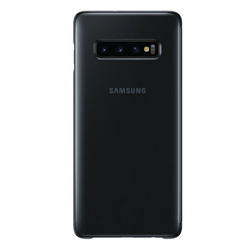 official original s view full flip cover samsung galaxy s10 plus s10e cover smart view mirror clear pone case free global shipping