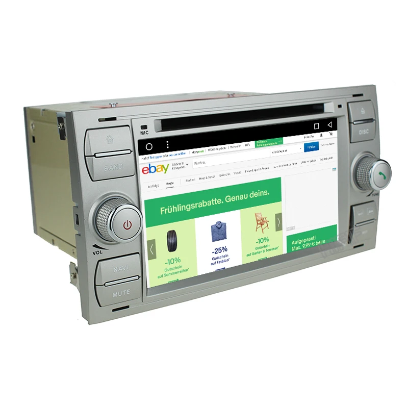 IPS Автомобильный мультимедийный плеер Android 10 GPS Авторадио 2 Din 7 дюймов для