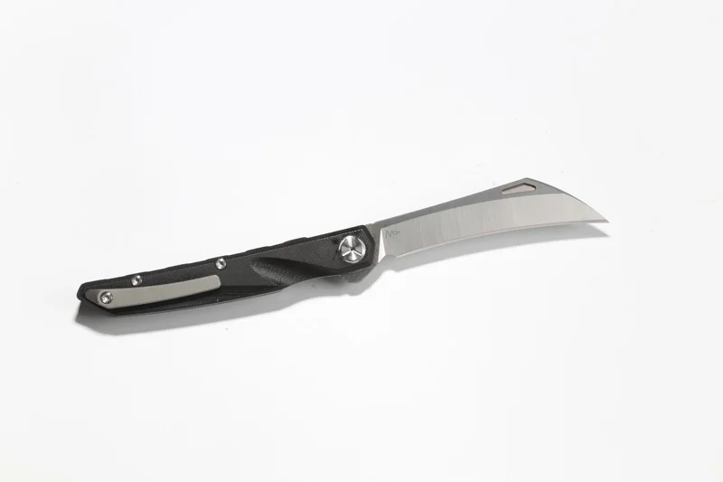 Два SUN G10 Ручка TS74 D2 лезвие Flipper ball brearing складной нож походные охотничьи карманные