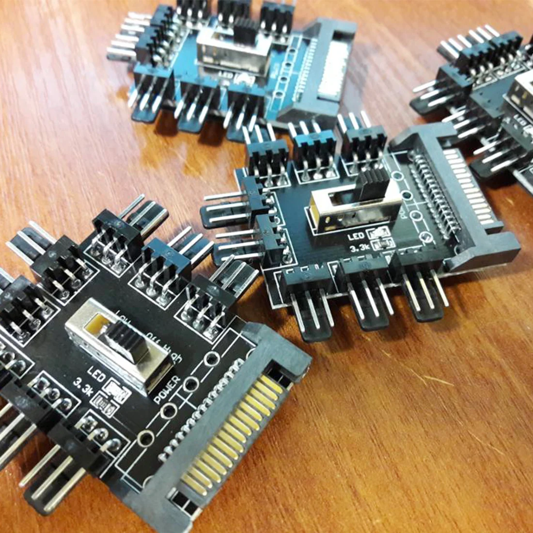 Разветвитель Pwm Sata Molex для ПК 3 pin 1 8 кабель майнинга 12 В блок питания кулер