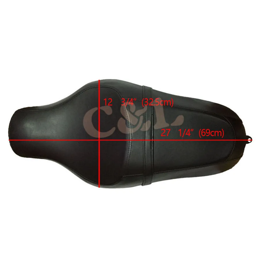 Слитное мотоциклетное сиденье для водителя и пассажирского сиденья Harley XL883N XL1200 |