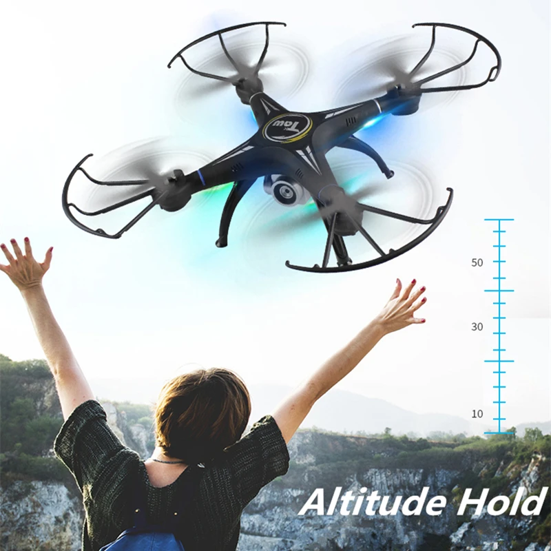 

Quadrocopter with Camera RC Drone with Camera or No Camera T1G FPV Quadcopter Altitude Hold Dron RC Helicopter VS X5SW SG600